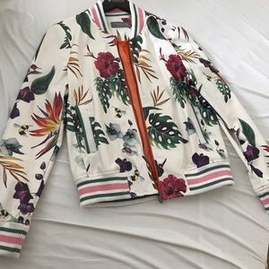 Bagatelle Print Bomber Jacket